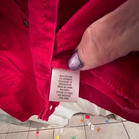 DB lightweight red jacket size 2x - Picture 3 of 4